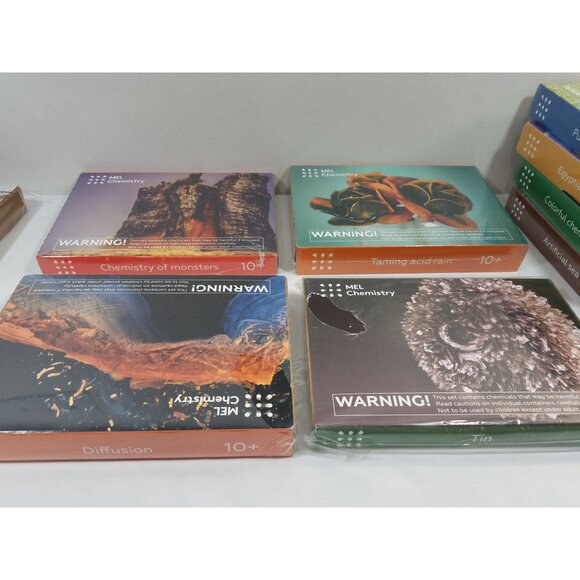 MEL Science Kits Homeschool Chemistry Lot Of 9 New & Sealed - Picture 7 of 16